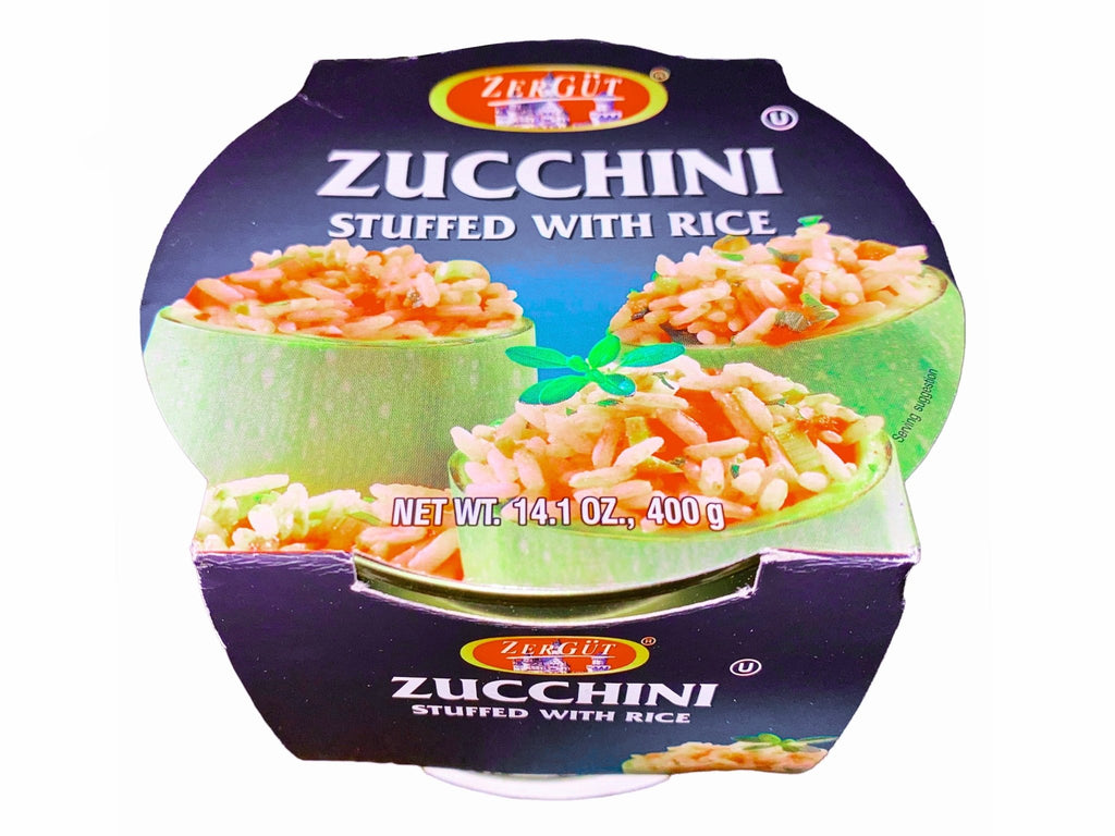 Zucchini Stuffed with Rice ( Dolmeh Kadoo ) - Dolma - Kalamala - Zergut